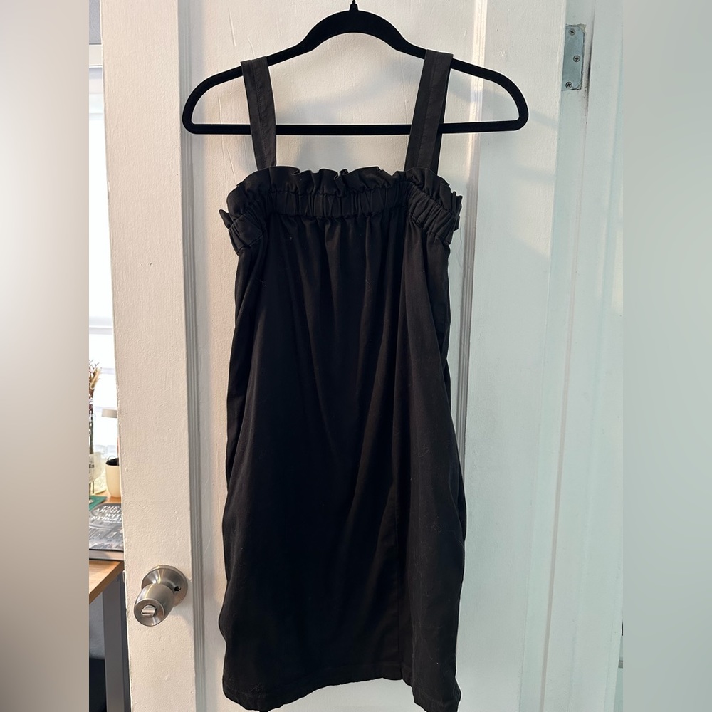 Everlane Organic Cotton Dress in Black - Size Small
